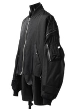 画像をギャラリービューアに読み込む, FACETASM ZIPPER MA-1 JACKET (BLACK)