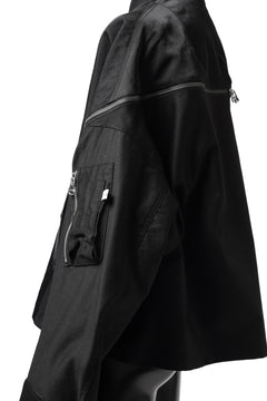 画像をギャラリービューアに読み込む, FACETASM ZIPPER MA-1 JACKET (BLACK)
