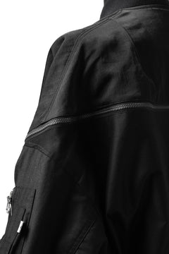 画像をギャラリービューアに読み込む, FACETASM ZIPPER MA-1 JACKET (BLACK)