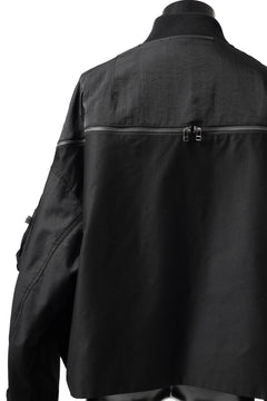 画像をギャラリービューアに読み込む, FACETASM ZIPPER MA-1 JACKET (BLACK)