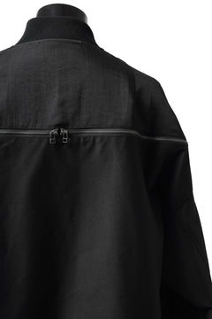 画像をギャラリービューアに読み込む, FACETASM ZIPPER MA-1 JACKET (BLACK)