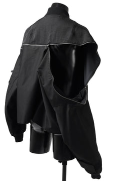 画像をギャラリービューアに読み込む, FACETASM ZIPPER MA-1 JACKET (BLACK)