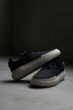 画像をギャラリービューアに読み込む, Y-3 Yohji Yamamoto AJATU COURT FORMAL SNEAKERS (BLACK/BLACK/CLEARBROWN)