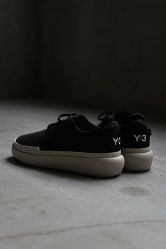 画像をギャラリービューアに読み込む, Y-3 Yohji Yamamoto AJATU COURT FORMAL SNEAKERS (BLACK/BLACK/CLEARBROWN)