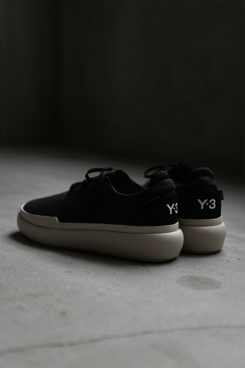 画像をギャラリービューアに読み込む, Y-3 Yohji Yamamoto AJATU COURT FORMAL SNEAKERS (BLACK/BLACK/CLEARBROWN)