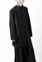 画像をギャラリービューアに読み込む, Y's CHINA SHIRT / COTTON TWILL (BLACK)