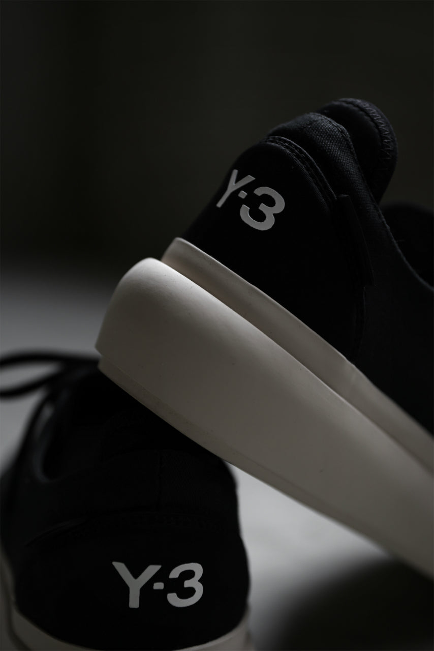 画像をギャラリービューアに読み込む, Y-3 Yohji Yamamoto AJATU COURT FORMAL SNEAKERS (BLACK/BLACK/CLEARBROWN)