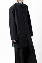 画像をギャラリービューアに読み込む, Y's CHINA SHIRT / COTTON TWILL (BLACK)