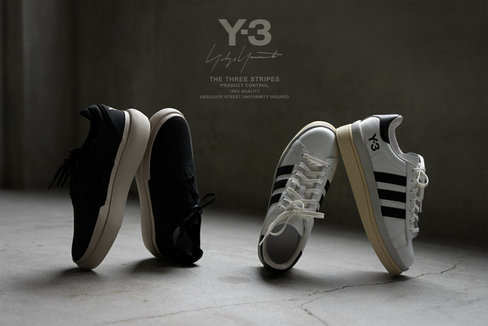 画像をギャラリービューアに読み込む, Y-3 Yohji Yamamoto AJATU COURT FORMAL SNEAKERS (BLACK/BLACK/CLEARBROWN)