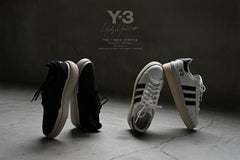 画像をギャラリービューアに読み込む, Y-3 Yohji Yamamoto AJATU COURT FORMAL SNEAKERS (BLACK/BLACK/CLEARBROWN)