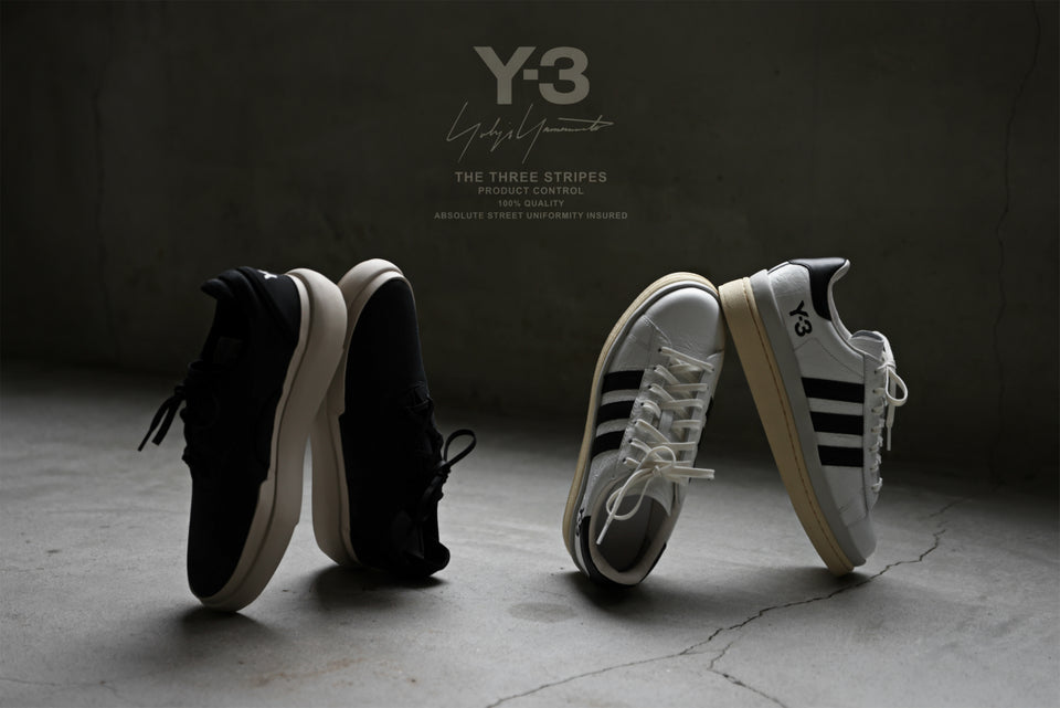 画像をギャラリービューアに読み込む, Y-3 Yohji Yamamoto AJATU COURT FORMAL SNEAKERS (BLACK/BLACK/CLEARBROWN)