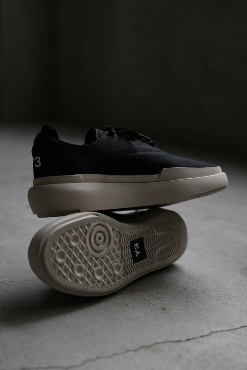 画像をギャラリービューアに読み込む, Y-3 Yohji Yamamoto AJATU COURT FORMAL SNEAKERS (BLACK/BLACK/CLEARBROWN)