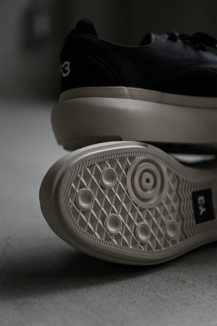 画像をギャラリービューアに読み込む, Y-3 Yohji Yamamoto AJATU COURT FORMAL SNEAKERS (BLACK/BLACK/CLEARBROWN)