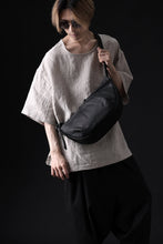 画像をギャラリービューアに読み込む, ISAMU KATAYAMA BACKLASH exclusive UTILITY BAG / GUIDI OILED CALF (BLACK)