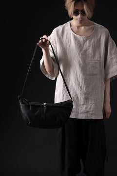 画像をギャラリービューアに読み込む, ISAMU KATAYAMA BACKLASH exclusive UTILITY BAG / GUIDI OILED CALF (BLACK)