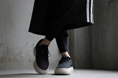 画像をギャラリービューアに読み込む, Y-3 Yohji Yamamoto AJATU COURT FORMAL SNEAKERS (BLACK/BLACK/CLEARBROWN)