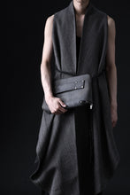 画像をギャラリービューアに読み込む, ierib onepiece clutch-bag / Shell Cordovan (MARBLE GREY #B)
