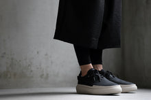 画像をギャラリービューアに読み込む, Y-3 Yohji Yamamoto AJATU COURT FORMAL SNEAKERS (BLACK/BLACK/CLEARBROWN)