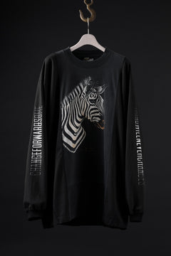 画像をギャラリービューアに読み込む, CHANGES exclusive VINTAGE REMAKE LS TOPS (ANIMAL-ZEBRA-G)