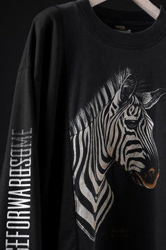 画像をギャラリービューアに読み込む, CHANGES exclusive VINTAGE REMAKE LS TOPS (ANIMAL-ZEBRA-G)