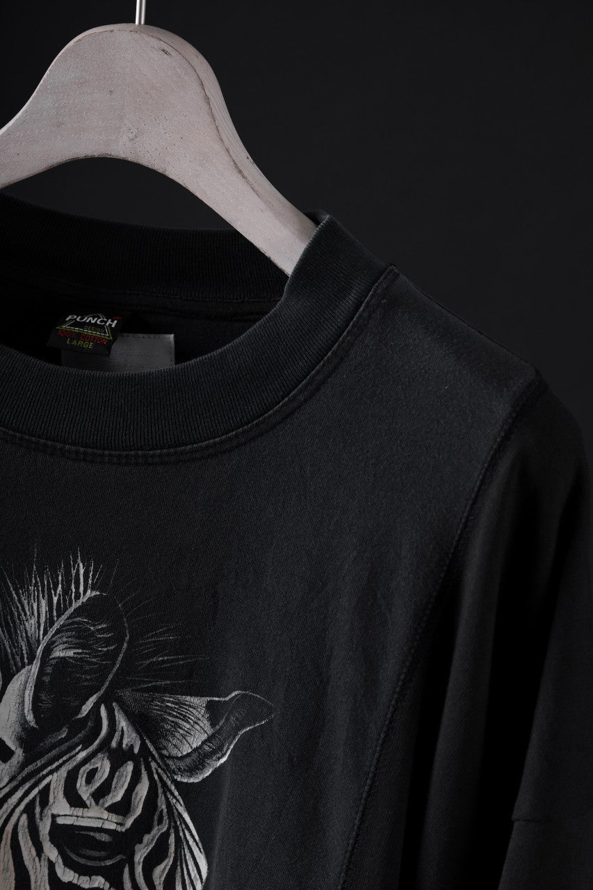 画像をギャラリービューアに読み込む, CHANGES exclusive VINTAGE REMAKE LS TOPS (ANIMAL-ZEBRA-G)