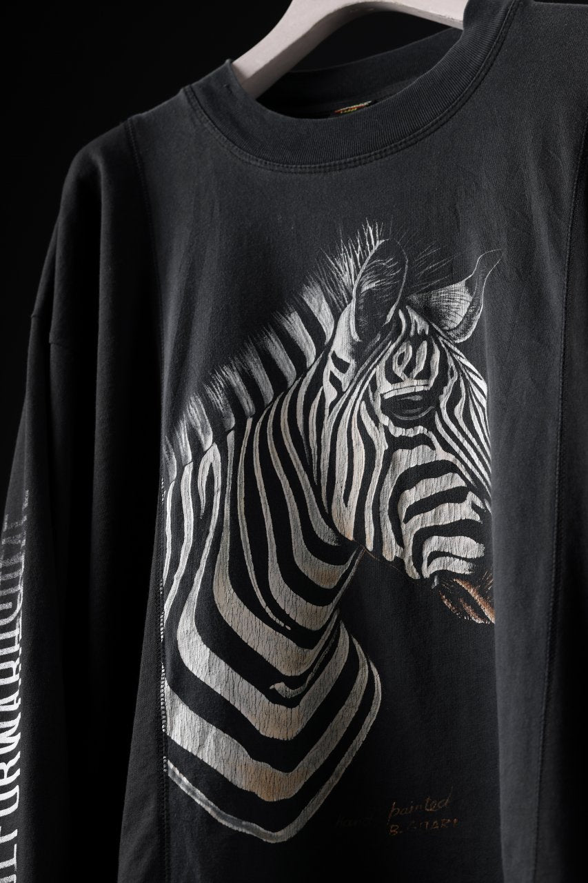 画像をギャラリービューアに読み込む, CHANGES exclusive VINTAGE REMAKE LS TOPS (ANIMAL-ZEBRA-G)
