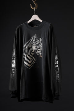 画像をギャラリービューアに読み込む, CHANGES exclusive VINTAGE REMAKE LS TOPS (ANIMAL-ZEBRA-G)