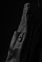 Load image into Gallery viewer, ISAMU KATAYAMA BACKLASH TOTE BAG / DOUBLE SHOULDER OBJECT DYED (BLACK) ※
