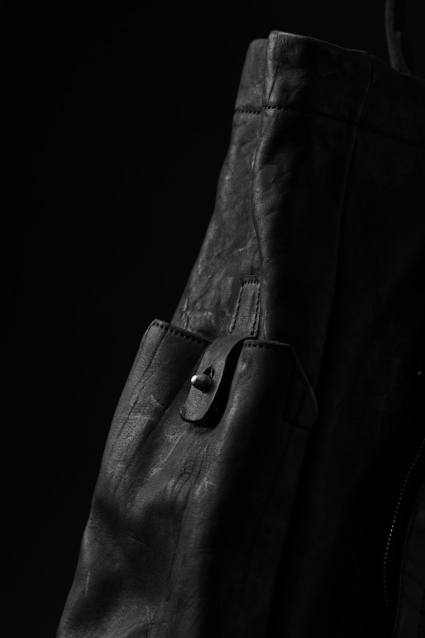 Load image into Gallery viewer, ISAMU KATAYAMA BACKLASH TOTE BAG / DOUBLE SHOULDER OBJECT DYED (BLACK) ※