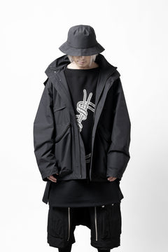 画像をギャラリービューアに読み込む, D-VEC FISHERMANS HAT / GORE-TEX INFINIUM™ MINI RIPSTOP 2L (NIGHT SEA BLACK)