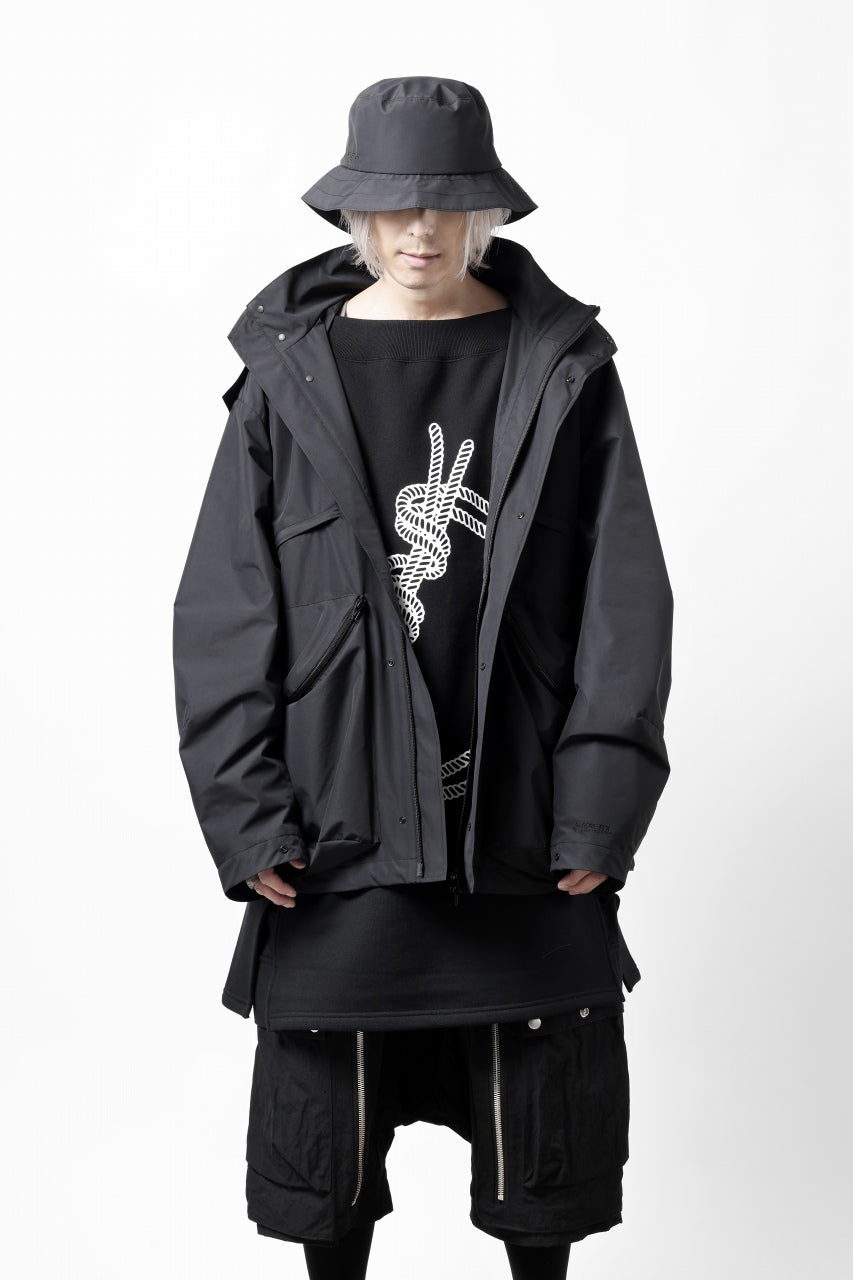 画像をギャラリービューアに読み込む, D-VEC FISHERMANS HAT / GORE-TEX INFINIUM™ MINI RIPSTOP 2L (NIGHT SEA BLACK)