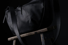 画像をギャラリービューアに読み込む, ISAMU KATAYAMA BACKLASH exclusive UTILITY BAG / GUIDI OILED CALF (BLACK)