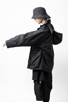 画像をギャラリービューアに読み込む, D-VEC FISHERMANS HAT / GORE-TEX INFINIUM™ MINI RIPSTOP 2L (NIGHT SEA BLACK)