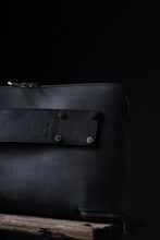 画像をギャラリービューアに読み込む, ierib onepiece clutch-bag / Shell Cordovan (MARBLE GREY #B)