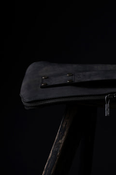 画像をギャラリービューアに読み込む, ierib onepiece clutch-bag / Shell Cordovan (MARBLE GREY #B)