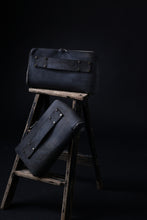 画像をギャラリービューアに読み込む, ierib onepiece clutch-bag / Shell Cordovan (MARBLE GREY #B)