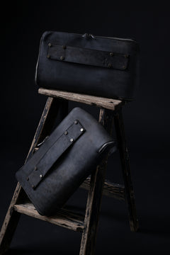 画像をギャラリービューアに読み込む, ierib onepiece clutch-bag / Shell Cordovan (MARBLE GREY #B)