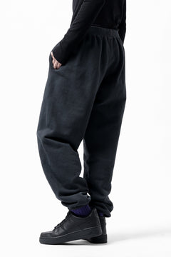 画像をギャラリービューアに読み込む, DEFORMATER.® THREE PROCESSING SWEAT JOGGER PANT - DYED/BIO/FROST EFFECT (VINTAGE BLACK)