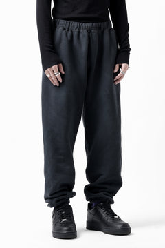 画像をギャラリービューアに読み込む, DEFORMATER.® THREE PROCESSING SWEAT JOGGER PANT - DYED/BIO/FROST EFFECT (VINTAGE BLACK)