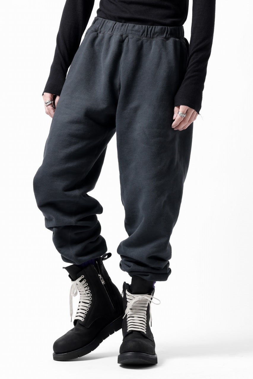 DEFORMATER.® THREE PROCESSING SWEAT JOGGER PANT - DYED/BIO/FROST EFFECT (VINTAGE BLACK)
