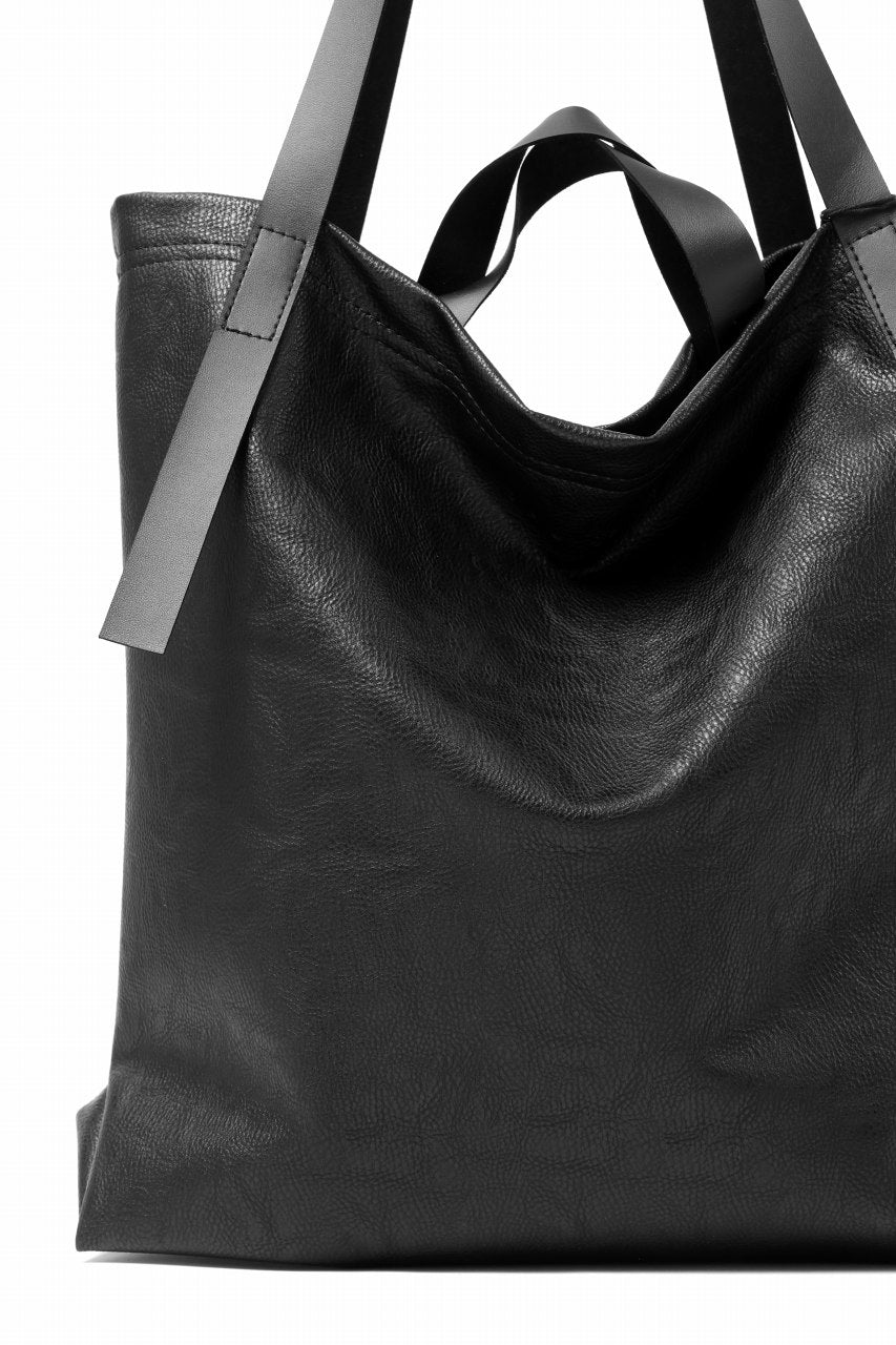 画像をギャラリービューアに読み込む, PAL OFFNER BIG SHOPPER BAG / VEGAN LEATHER (BLACK)