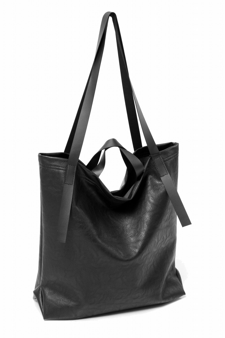 画像をギャラリービューアに読み込む, PAL OFFNER BIG SHOPPER BAG / VEGAN LEATHER (BLACK)