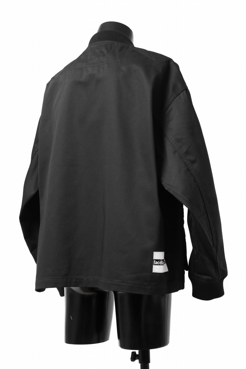 画像をギャラリービューアに読み込む, FACETASM x DICKIES COVER ALL JACKET (BLACK)