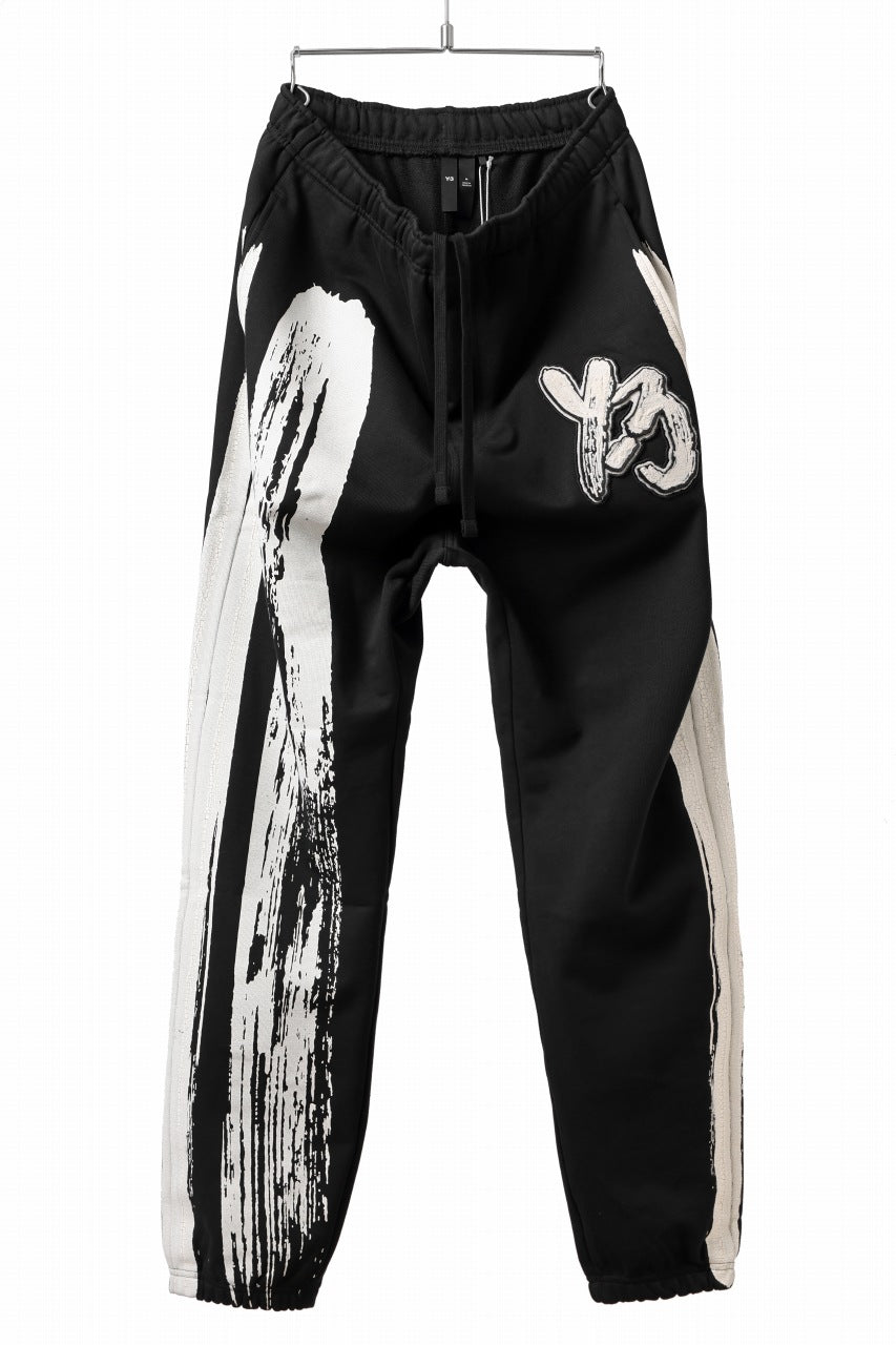 画像をギャラリービューアに読み込む, Y-3 Yohji Yamamoto LOGO FIT JOGGER PANTS / ORGANIC COTTON (BLACK)