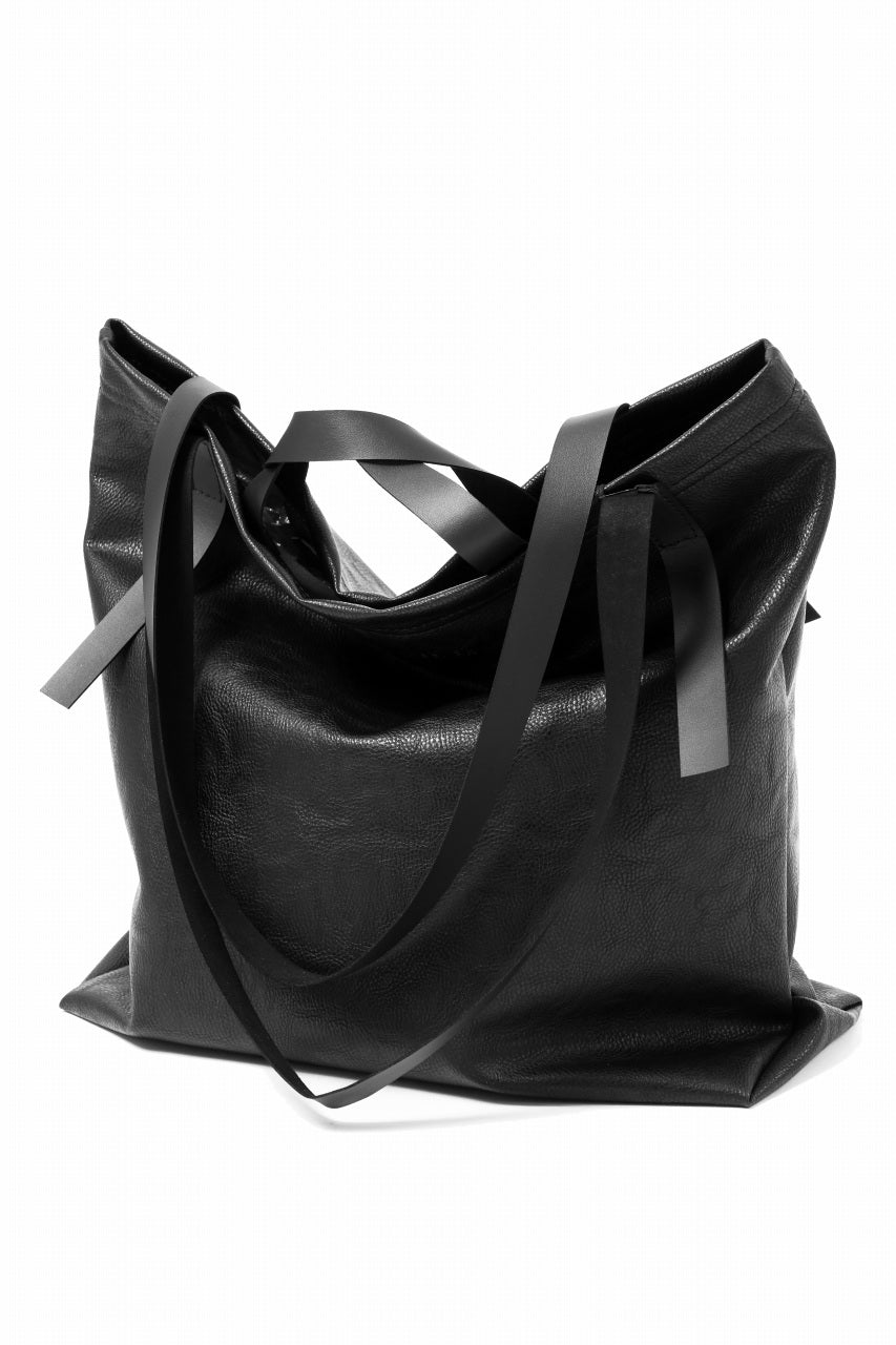 画像をギャラリービューアに読み込む, PAL OFFNER BIG SHOPPER BAG / VEGAN LEATHER (BLACK)