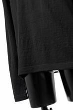 画像をギャラリービューアに読み込む, KLASICA SMOKE SMOOTH TURTLE NECK PULL / JACQUARD KNIT JERSEY (BLACK)