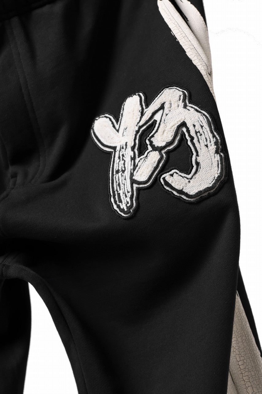 画像をギャラリービューアに読み込む, Y-3 Yohji Yamamoto LOGO FIT JOGGER PANTS / ORGANIC COTTON (BLACK)
