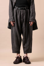 画像をギャラリービューアに読み込む, YUTA MATSUOKA easy darts pants / brushed linen canvas (brown)