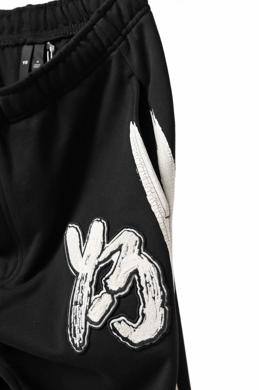 画像をギャラリービューアに読み込む, Y-3 Yohji Yamamoto LOGO FIT JOGGER PANTS / ORGANIC COTTON (BLACK)