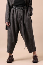 画像をギャラリービューアに読み込む, YUTA MATSUOKA easy darts pants / brushed linen canvas (brown)
